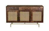 Kraft Bazaar Atalanta Sideboard (L) in Tubaq Finish 140x40x82Cm